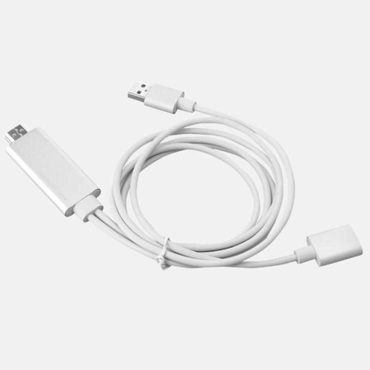 Onten 7562 USB Female to HDMI Phone to HDTV Adapter Cable สำหรับ iPhone / Android