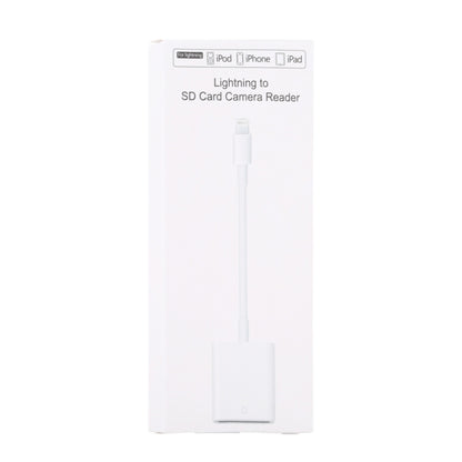 NK105 8 Pin to SD Card Camera Reader Adapter เข้ากันได้กับระบบ IOS 9.1 ขึ้นไป, NK105