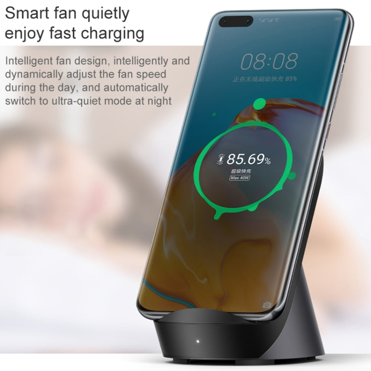 แท่นชาร์จไร้สายมาตรฐานสูงสุด Qi ของ Huawei CP62 40W ของแท้