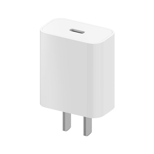 ต้นฉบับ Xiaomi AD201 20W อินเตอร์เฟซ USB-C / Type-C เดียวชาร์จการเดินทางรุ่นชาร์จด่วน, ปลั๊กสหรัฐ, 20W