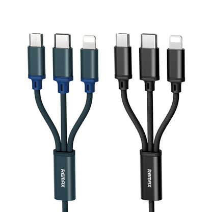 REMAX RC-131TH 1m 2.8A 3 in 1 USB to 8 Pin & USB-C / Type-C & สายชาร์จ Micro USB