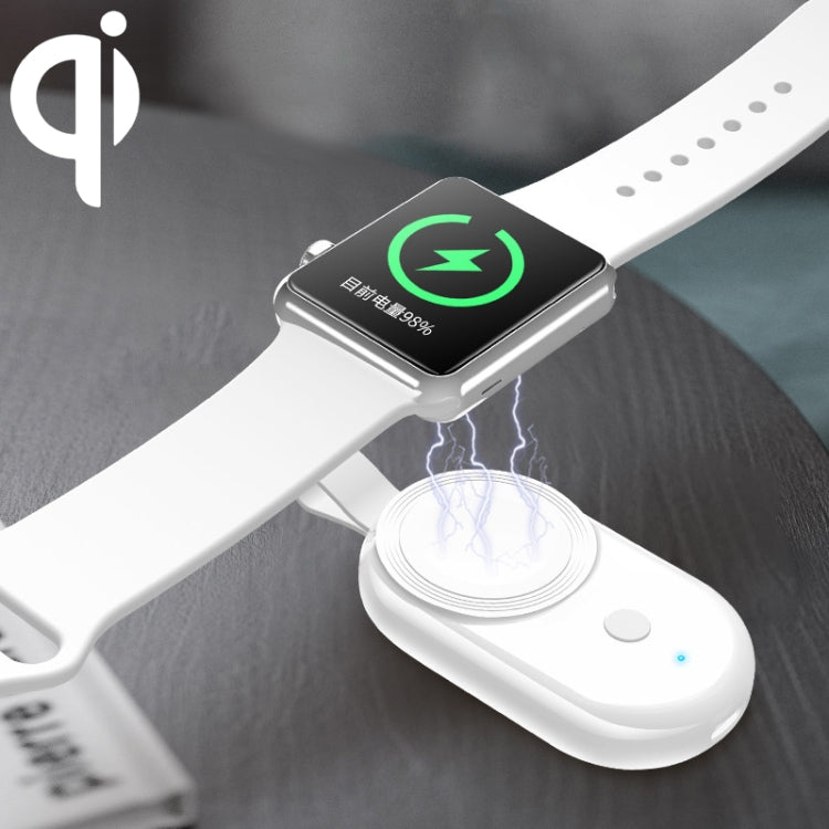 848 พลังงานมือถือแบบพกพาสากลและเครื่องชาร์จแม่เหล็กไร้สายสำหรับ Apple Watch Series 6 / 5 / SE / 4 / 3 / 2 / 1