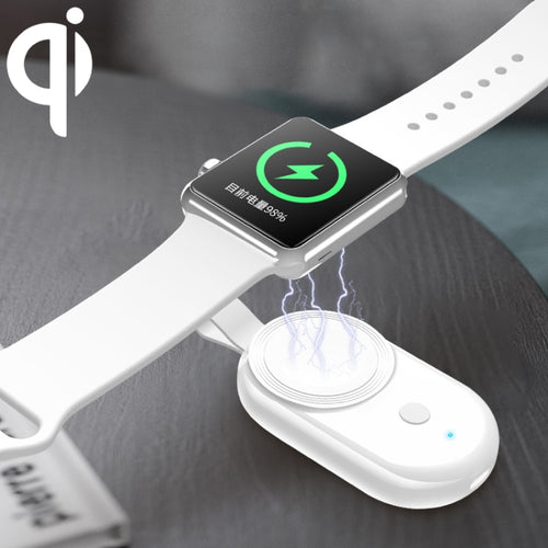 848 พลังงานมือถือแบบพกพาสากลและเครื่องชาร์จแม่เหล็กไร้สายสำหรับ Apple Watch Series 6 / 5 / SE / 4 / 3 / 2 / 1