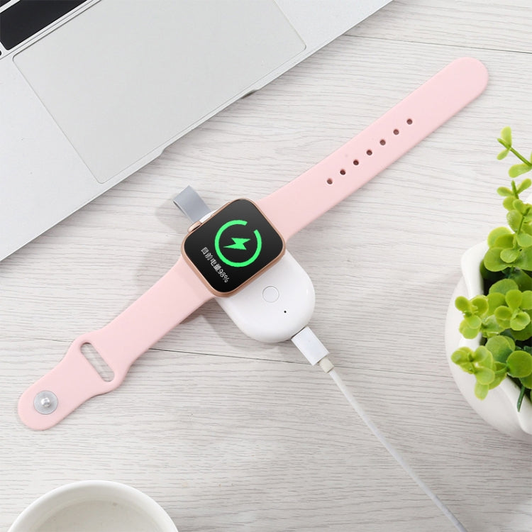 848 พลังงานมือถือแบบพกพาสากลและเครื่องชาร์จแม่เหล็กไร้สายสำหรับ Apple Watch Series 6 / 5 / SE / 4 / 3 / 2 / 1
