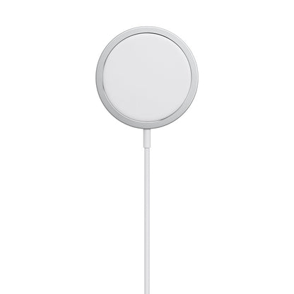 OJD-63 15W อลูมิเนียมอัลลอยด์สไตล์ Round Magsafe เครื่องชาร์จไร้สายแม่เหล็ก, Magnetic