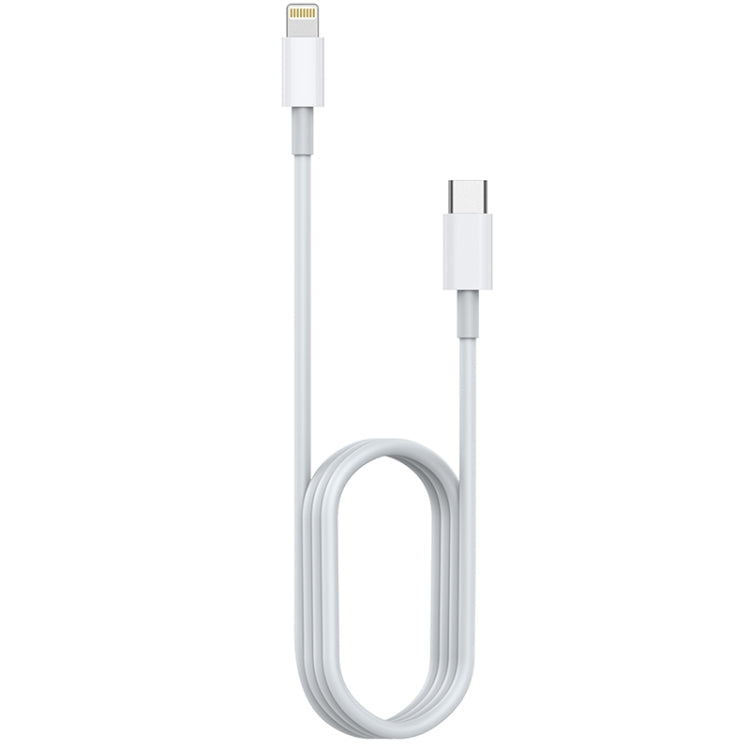 AWEI CL-68 3A Type-C / USB-C ถึง 8 Pin PD สายเคเบิลข้อมูลการชาร์จอย่างรวดเร็ว ความยาว: 1 ม.