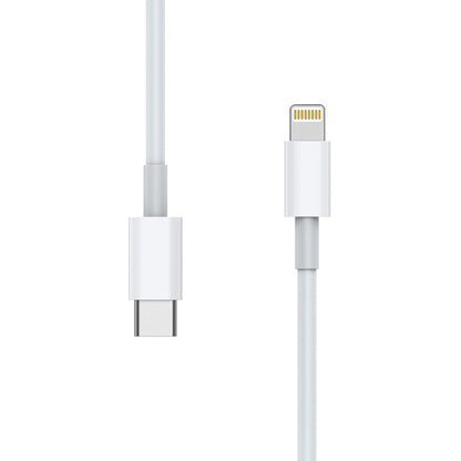 AWEI CL-68 3A Type-C / USB-C ถึง 8 Pin PD สายเคเบิลข้อมูลการชาร์จอย่างรวดเร็ว ความยาว: 1 ม.