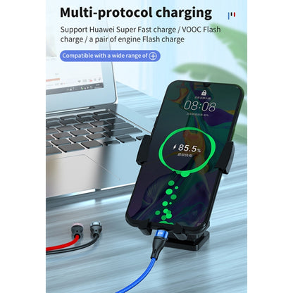 40W 5A USB เข้ากับ Micro USB USB-C / Type-C สายเคเบิลข้อมูลการชาร์จอย่างรวดเร็ว 8 พิน, ความยาวสายเคเบิล: 1.2 ม., 1.2m