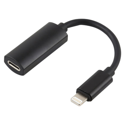 2 in 1 8 Pin Male to Dual 8 Pin Female ชาร์จและฟังเพลงอะแดปเตอร์หูฟังเสียงเข้ากันได้กับระบบ IOS ทั้งหมด