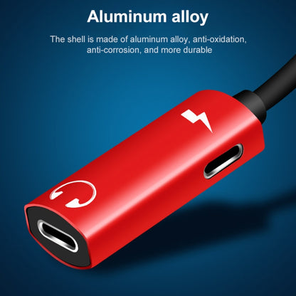2 in 1 8 Pin Male to Dual 8 Pin Female ชาร์จและฟังเพลงอะแดปเตอร์หูฟังเสียงเข้ากันได้กับระบบ IOS ทั้งหมด