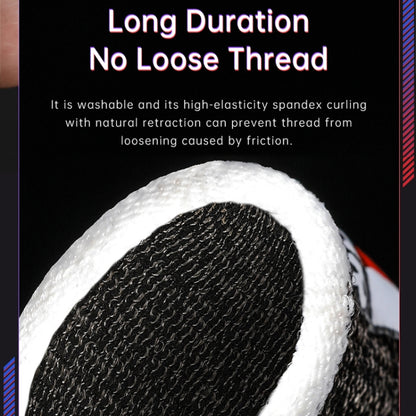 ROCK i27 Super Conductive Silver Fiber Anti-sweat Sensitive Touch Gaming Finger Cover สำหรับนิ้วหัวแม่มือ / นิ้วชี้