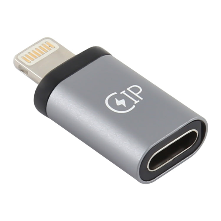 อะแดปเตอร์ชาร์จหญิง 8 พินเป็น USB-C / Type-C รองรับการส่งข้อมูล, 8 Pin Male