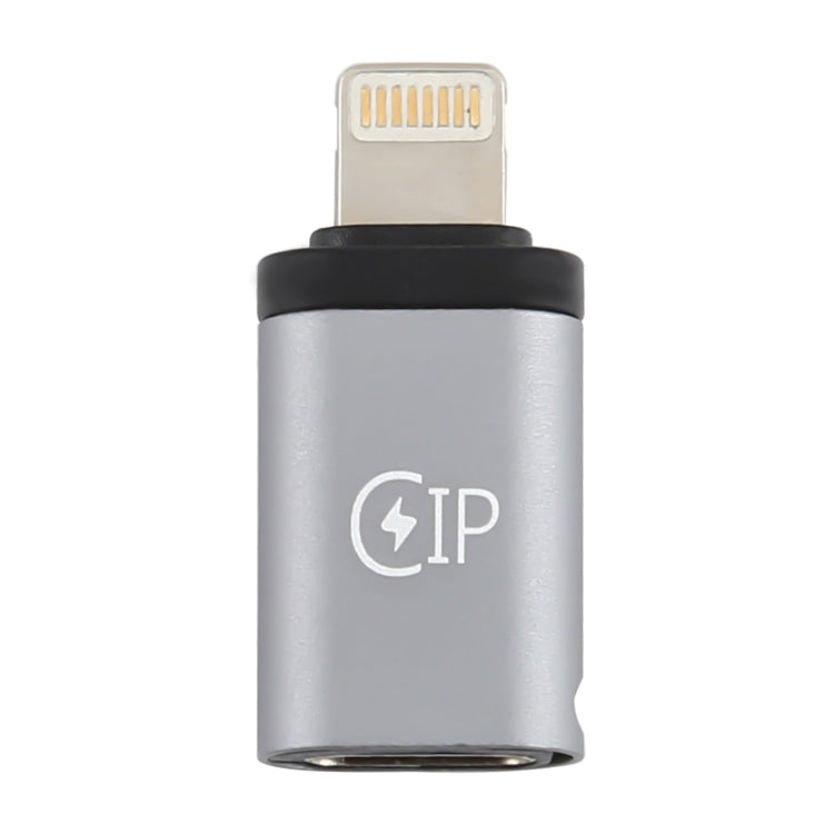 อะแดปเตอร์ชาร์จหญิง 8 พินเป็น USB-C / Type-C รองรับการส่งข้อมูล, 8 Pin Male