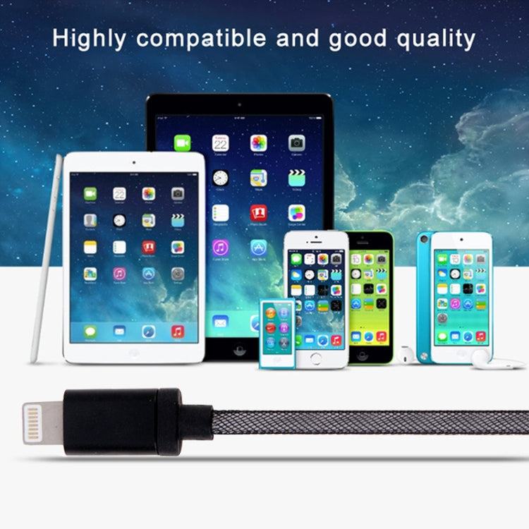 หัวโลหะสไตล์สุทธิ 1 ม. 8 พินสำหรับข้อมูล USB / สายชาร์จ