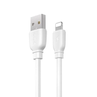 REMAX RC138i 2.4A USB ถึง 8 Pin Suji Pro สายเคเบิลข้อมูลการชาร์จอย่างรวดเร็ว, ความยาวสายเคเบิล: 1 ม., 8 Pin
