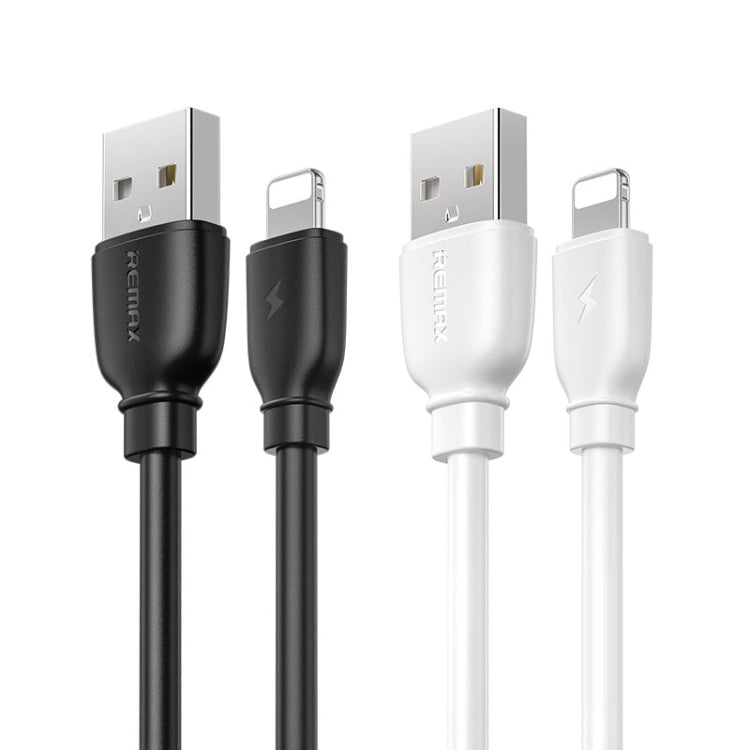REMAX RC138i 2.4A USB ถึง 8 Pin Suji Pro สายเคเบิลข้อมูลการชาร์จอย่างรวดเร็ว, ความยาวสายเคเบิล: 1 ม., 8 Pin
