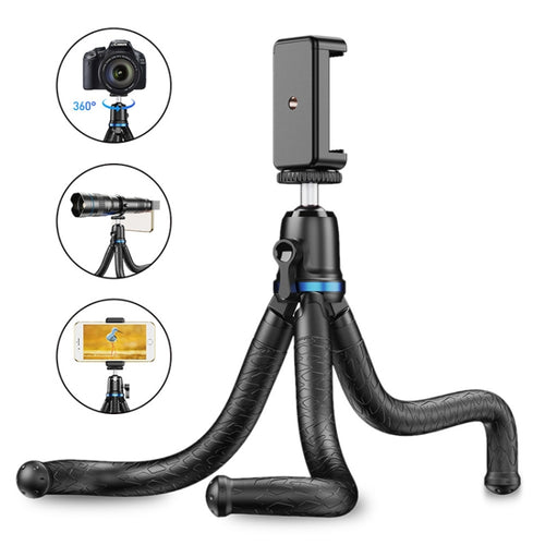 APEXEL APL-JJ10 กล้องกีฬา SLR มือถือถ่ายทอดสดถ่ายทอดสดขายึดขาตั้งกล้องปลาหมึกยักษ์สากล, APL-JJ10