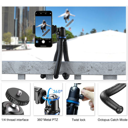 APEXEL APL-JJ10 กล้องกีฬา SLR มือถือถ่ายทอดสดถ่ายทอดสดขายึดขาตั้งกล้องปลาหมึกยักษ์สากล, APL-JJ10