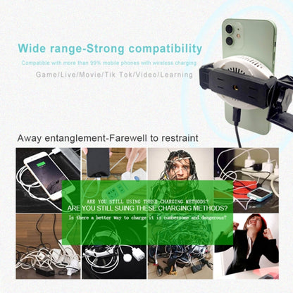 ETG755 เครื่องชาร์จไร้สายแม่เหล็กทำความเย็น 15W