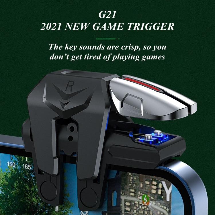 G21 ปุ่มเสริมทางกายภาพสำหรับการเชื่อมต่อหกนิ้วสำหรับ E-Sports, G21