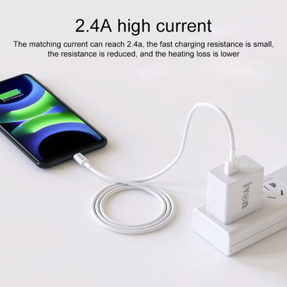 สายเคเบิลข้อมูลการชาร์จอย่างรวดเร็ว IVON CA70 Type-C / USB-C ความยาว: 2 ม, Type-C, Length: 2m