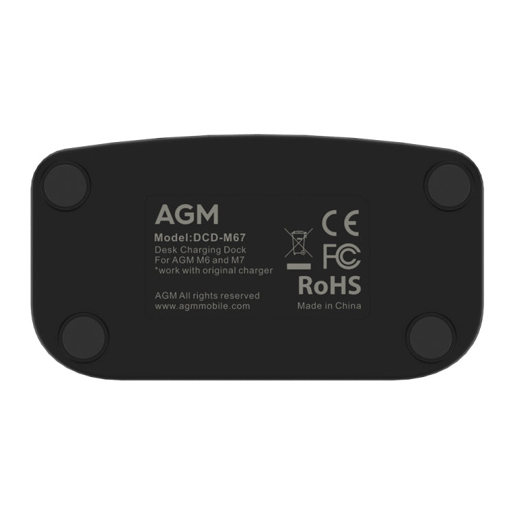 AGM DCD-M67 5V 1A แท่นชาร์จเดสก์ท็อป USB-C / Type-C สำหรับ AGM M6 / M7, For AGM M6 / M7