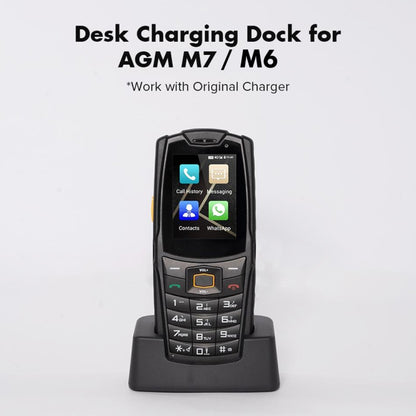 AGM DCD-M67 5V 1A แท่นชาร์จเดสก์ท็อป USB-C / Type-C สำหรับ AGM M6 / M7, For AGM M6 / M7