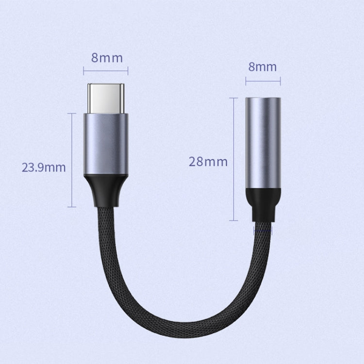 ตัวแปลงอะแดปเตอร์เสียง USB-C / Type-C ตัวผู้ถึง 3.5 มม. ประเภทเสียงดิจิตอล, Digital Audio Type