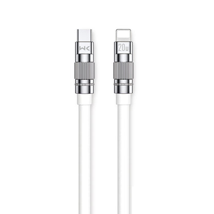 WK WDC-187 Qjie ซีรีส์ 20W USB-C/Type-C ถึง 8 Pin Fast Charge Data Cable ความยาว: 1 ม., USB-C/Type-C to 8 Pin