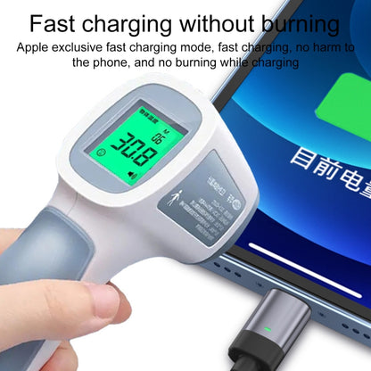 15W USB-C / Type-C เป็น Micro USB สายชาร์จข้อมูลแม่เหล็กอย่างรวดเร็ว, สไตล์: สายเคเบิล 1 ม. + หัวแม่เหล็ก, Micro USB