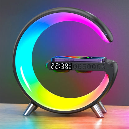 N69 รองรับลำโพง Bluetooth อัจฉริยะเครื่องชาร์จไร้สายและนาฬิกาปลุกและแสงโดยรอบปลั๊ก US, US Plug, N69 US Plug