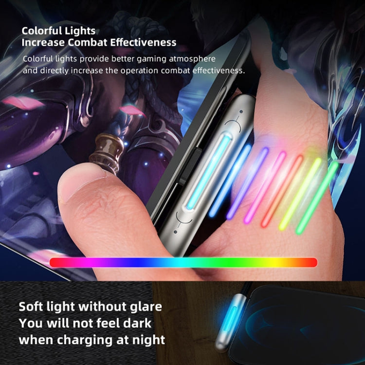 ROCK RCB0811 M3 20W USB-C / Type-C ถึง 8 Pin Zinc Alloy ชาร์จเร็วสายเคเบิลข้อมูลเกมมือถือความยาว: 1 ม., Type-C to 8 Pin (1m)