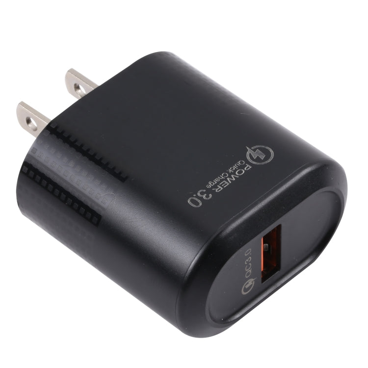 LZ-2117 18W QC3.0 3.1A USB ที่ชาร์จเร็ว, ปลั๊ก US, US Plug