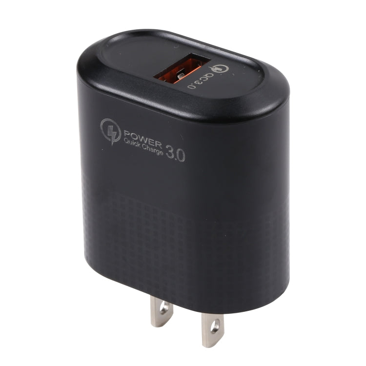 LZ-2117 18W QC3.0 3.1A USB ที่ชาร์จเร็ว, ปลั๊ก US, US Plug