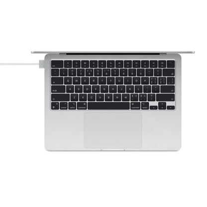 USB-C / Type-C เป็น Magsafe 3 สายเคเบิลข้อมูลการชาร์จอย่างรวดเร็วแบบถัก ความยาว: 2 ม, Blue, White