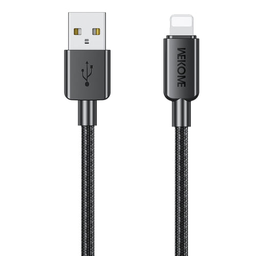 WEKOME WDC-03 Tidal Energy Series 2.4A USB to 8 Pin Braided Data Cable, ความยาว: 1 ม., USB to 8 Pin