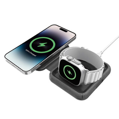 MOMAX UD30 Q.Mag Go 2 in 1 Magsafe Magnetic Wireless Charger