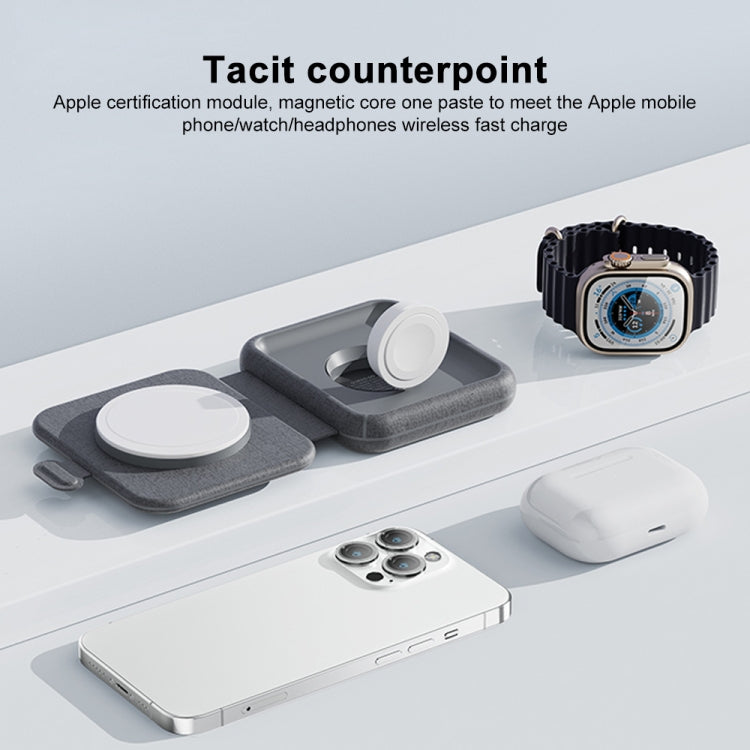 MOMAX UD30 Q.Mag Go 2 in 1 Magsafe Magnetic Wireless Charger