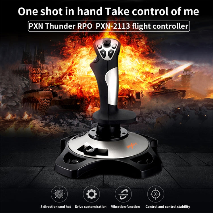 เกมพีซี PXN PXN-2113 เลียนแบบตัวควบคุมการบิน Flying Rocker, PXN PXN-2113