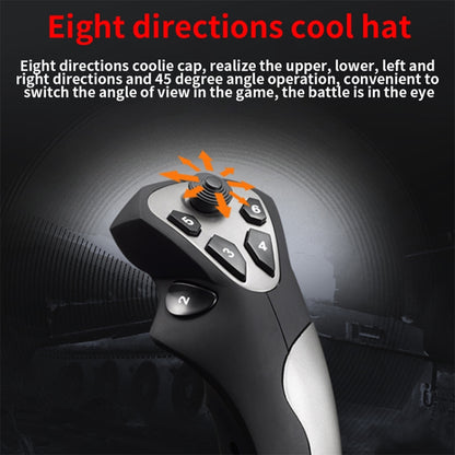 เกมพีซี PXN PXN-2113 เลียนแบบตัวควบคุมการบิน Flying Rocker, PXN PXN-2113