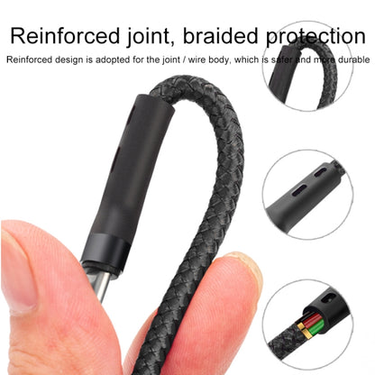 สายชาร์จข้อมูล 100W 6A Type-C ถึง 8 Pin+Type-C+Micro USB, 1.3 ม.