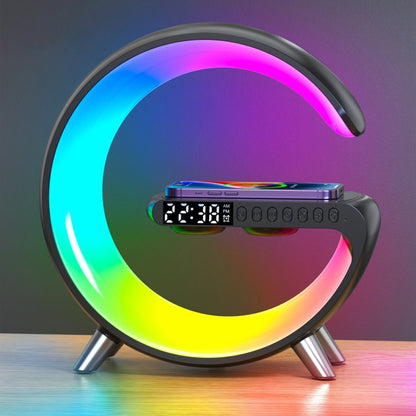 N69 รองรับลำโพง Bluetooth อัจฉริยะเครื่องชาร์จไร้สายและนาฬิกาปลุกและแสงโดยรอบปลั๊ก EU, EU Plug, N69 EU Plug
