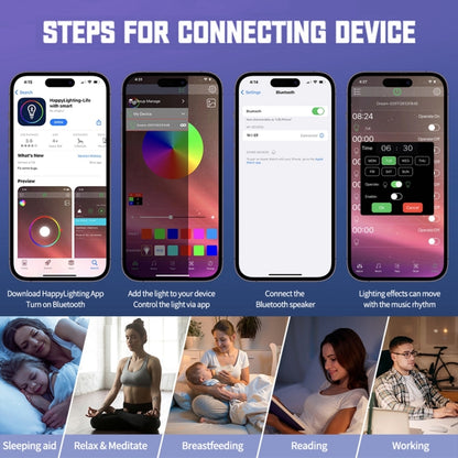 N69 รองรับลำโพง Bluetooth อัจฉริยะเครื่องชาร์จไร้สายและนาฬิกาปลุกและแสงโดยรอบปลั๊ก EU, EU Plug, N69 EU Plug