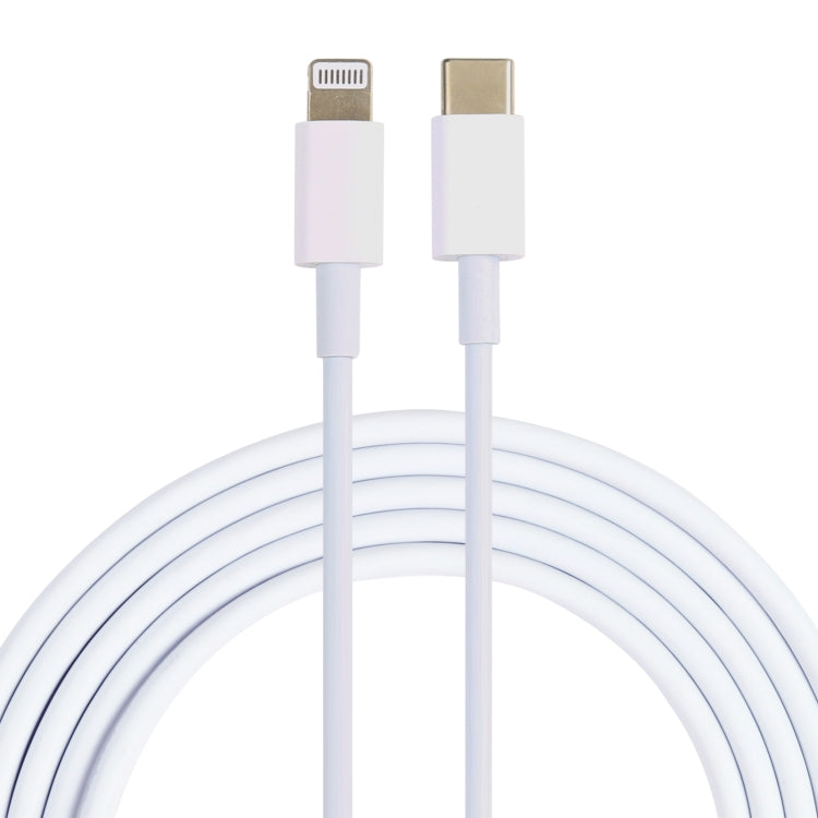 สายเคเบิลข้อมูลการชาร์จอย่างรวดเร็ว USB-C / Type-C 100W ถึง 8 พิน ความยาว: 1 ม, 1m Type-C to 8 Pin