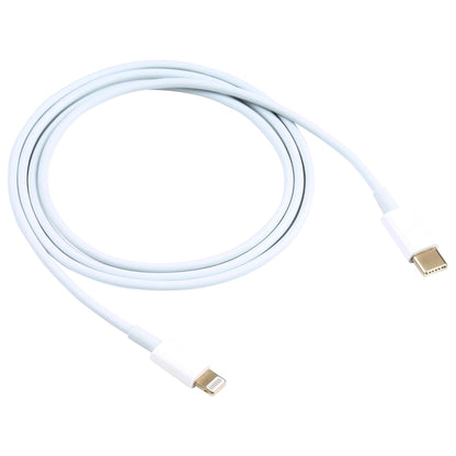 สายเคเบิลข้อมูลการชาร์จอย่างรวดเร็ว USB-C / Type-C 100W ถึง 8 พิน ความยาว: 1 ม, 1m Type-C to 8 Pin