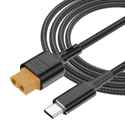 สายเคเบิลข้อมูล USB-C / Type-C ถึง XT60 ความยาว: 50 ซม, 50cm
