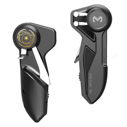 MeMo AKpad6K Snap-on หกนิ้วเชื่อมต่อทริกเกอร์เลียนแบบตัวควบคุมเกมยิงปืนสำหรับแท็บเล็ตพีซีหนึ่งคู่, Six Finger Linkage
