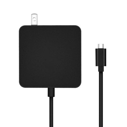 อะแดปเตอร์แปลงไฟ USB-C / Type-C 45W ที่ชาร์จแบบพกพาสำหรับแล็ปท็อปที่มีสายชาร์จ Type-C ปลั๊ก US, 45W US Plug /Black