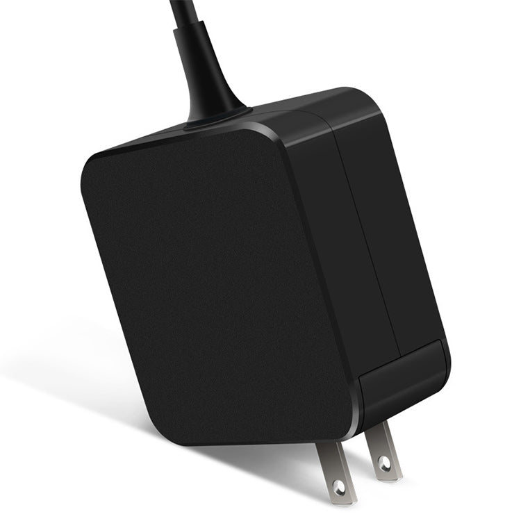 อะแดปเตอร์แปลงไฟ USB-C / Type-C 65W ที่ชาร์จแบบพกพาสำหรับแล็ปท็อปที่มีสายชาร์จ Type-C ปลั๊ก US, 65W US Plug /Black