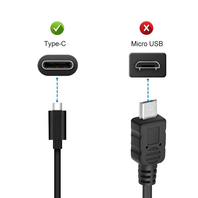 อะแดปเตอร์แปลงไฟ USB-C / Type-C 65W ที่ชาร์จแบบพกพาสำหรับแล็ปท็อปที่มีสายชาร์จ Type-C ปลั๊ก US, 65W US Plug /Black
